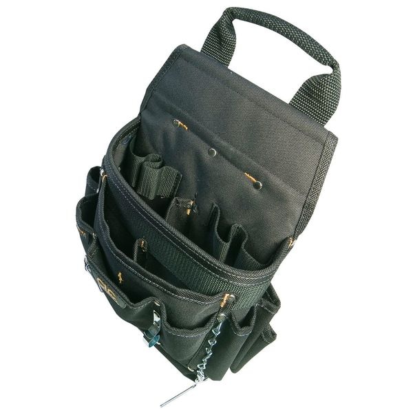 Clc Work Gear Black Ballistic Polyester 12 Pockets, 5505 - 5505