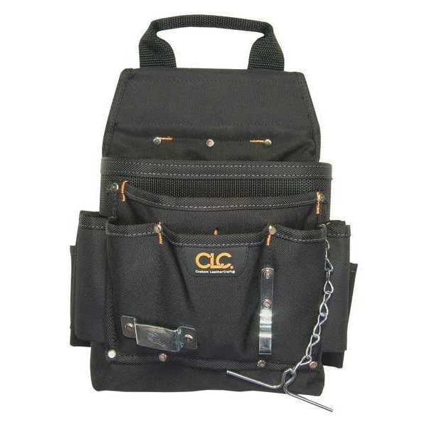 Clc Work Gear Black Ballistic Polyester 12 Pockets, 5505 - 5505