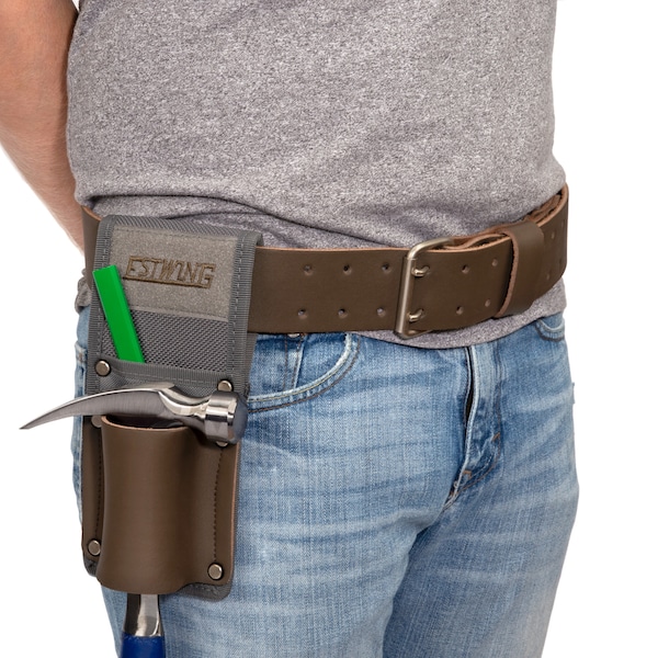 Estwing Belt, 2" Wide 100% Full Grain Leather Tool Belt, Leather - 94756