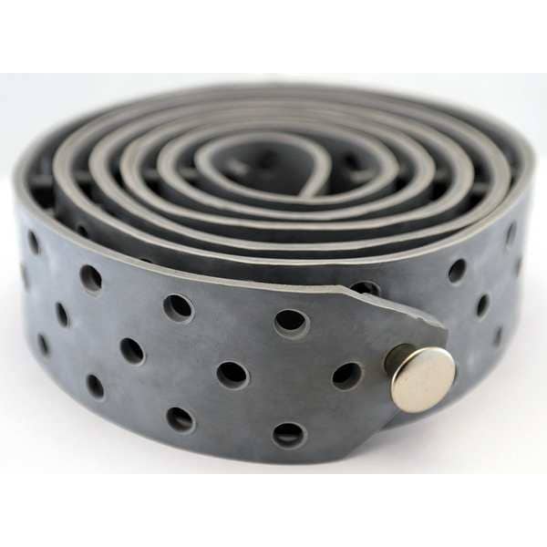 Heros Pride Tool Belt, Shirt Stay, Gray, Rubber - 9074B