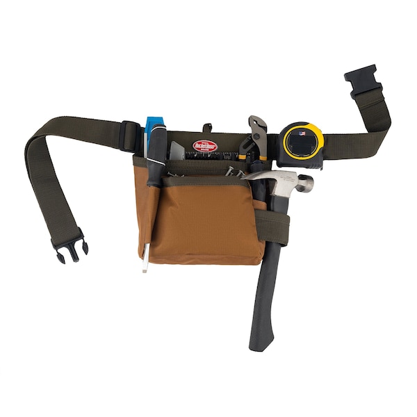 Bucket Boss Tool Pouch, Handymans Holster, 5 Pocket, 600 Poly Ripstop Fabric, 5 Pockets - 50300