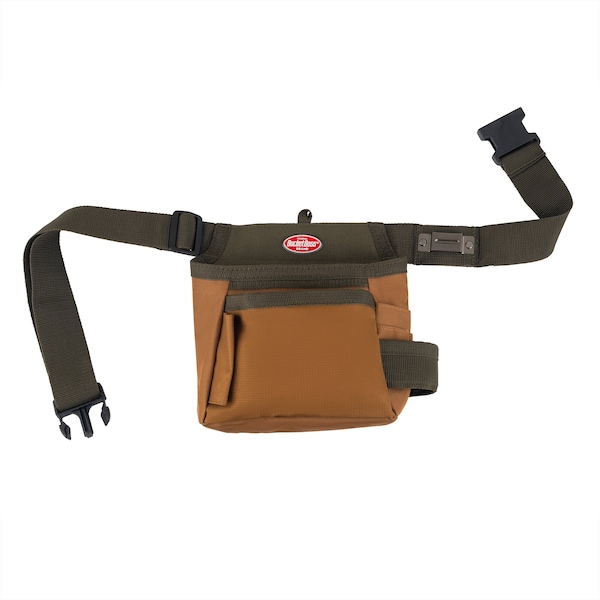 Bucket Boss Tool Pouch, Handymans Holster, 5 Pocket, 600 Poly Ripstop Fabric, 5 Pockets - 50300