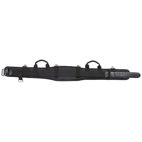 Klein Tools Belt, Tradesman Proâ„¢ Modular Tool Belt - M, Black, Ballistic Polyester and Leather - 55918