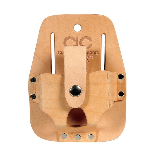 Custom Leathercraft CLC 1 pocket Leather Tape Rule Holder 3.5 in. L X 4.5 in. H Tan - 464