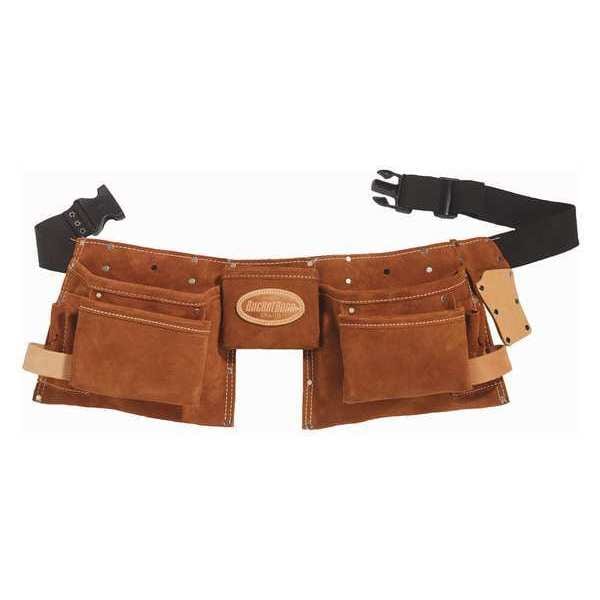Bucket Boss Tool Apron, Suede Leather Apron, 11 Pocket, Suede Leather, 11 Pockets - 55149