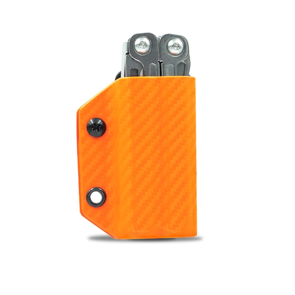 Clip & Carry Kydex Sheath for the Leatherman Wingman, LWING-CF-RED - LWING-CF-RED