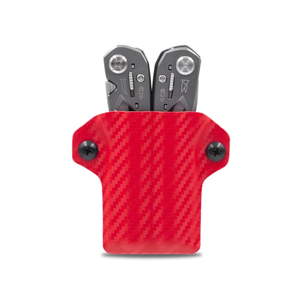 Clip & Carry Kydex Sheath for the Gerber Suspension, GSUSP-CF-RED - GSUSP-CF-RED