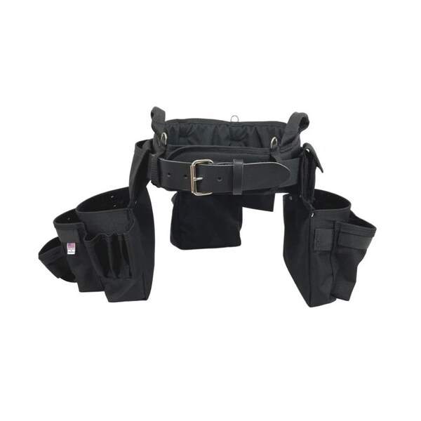 Boulder Bag Professional Electrician MAX Combo w/QRB Black Toolbelt X-Large - PRO100BKXL