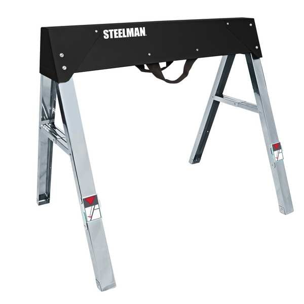 Steelman Sawhorse, 35-3/64 in., Steel - 67102-G