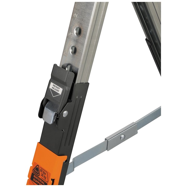 Klein Tools Adjustable-Leg Folding Saw Horse and Jobsite Table - 66188