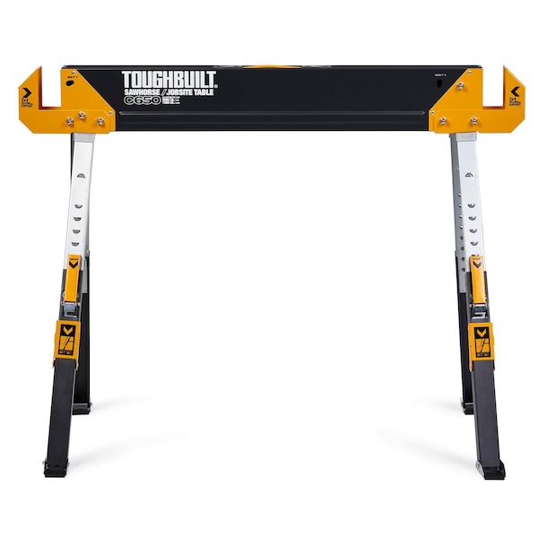 Toughbuilt C650 SAWHORSE/JOBSITE TABLE, 2PK - TB-C650-0