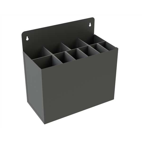 Durham Mfg Keystock Rack, D 6 1/4, W 12 1/4, H 12, Gray - 381-95