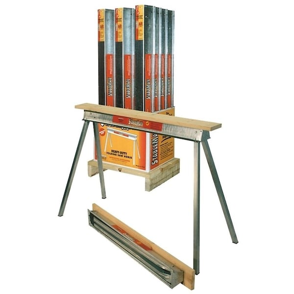 Fulton StableMate Folding Sawhorse, 1000 lb, 30 in H, Steel - QP4230-12