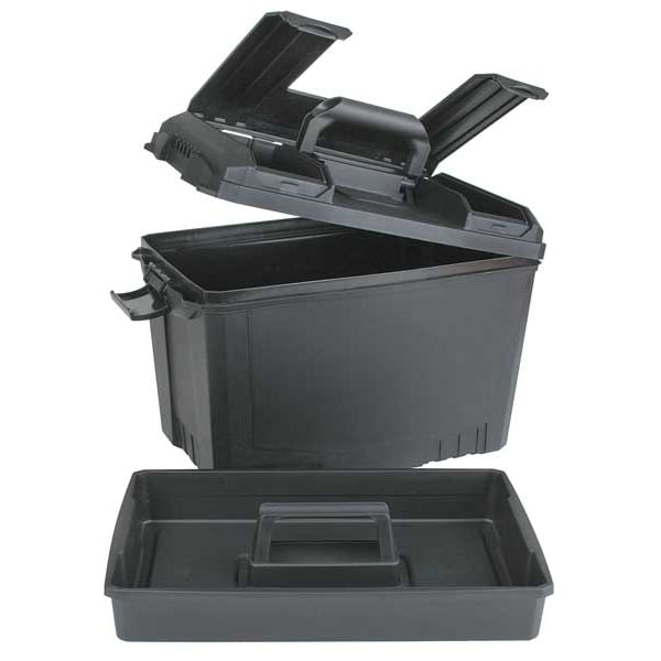 Flambeau Gear Box, Plastic, Black, 17 in W x 10 in D x 10-1/2 in H - T1418