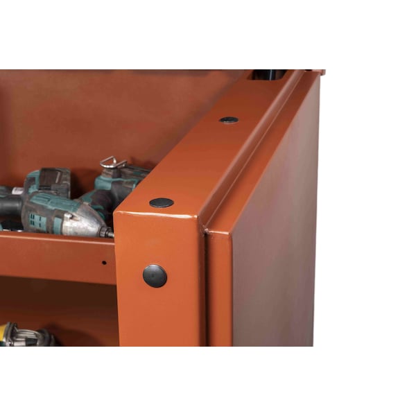 Crescent Jobox Piano-Style Jobsite Box, Brown, 48.9 cu ft, 60" W x 31" D x 51" H - 2-682990-01