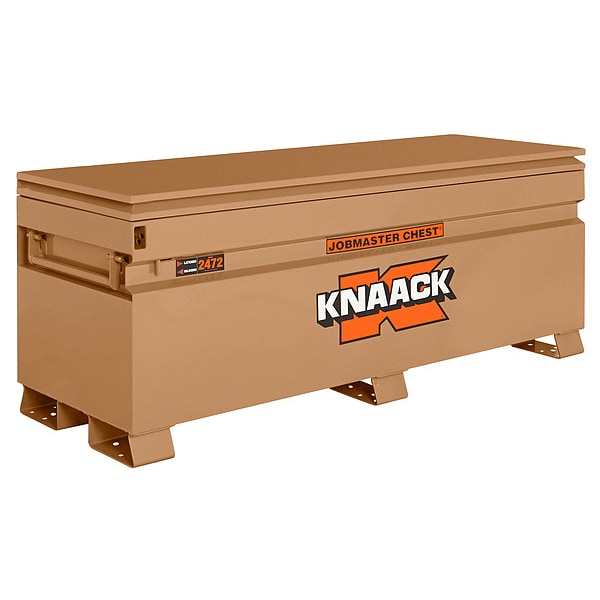 Knaack Model 2472 JOBMASTER Jobsite Chest, Tan, 72" W x 24" D x 28-1/4" H - 2472
