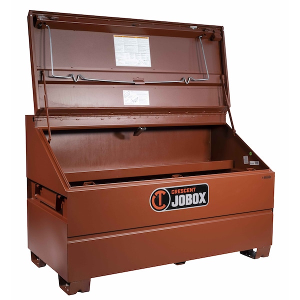 Crescent Jobox Slope Lid Jobsite Chest, Site-Vault Security, 16 ga Steel, 32.7 cu ft, 60" W x 30" D x 39.5" H - 1-680990