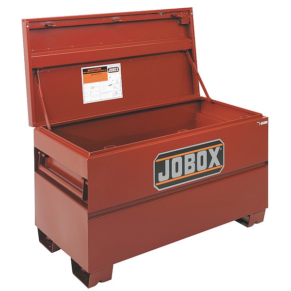 Crescent Jobox Slope Lid Jobsite Chest, Site-Vault Security, 16 ga Steel, 32.7 cu ft, 60" W x 30" D x 39.5" H - 1-680990