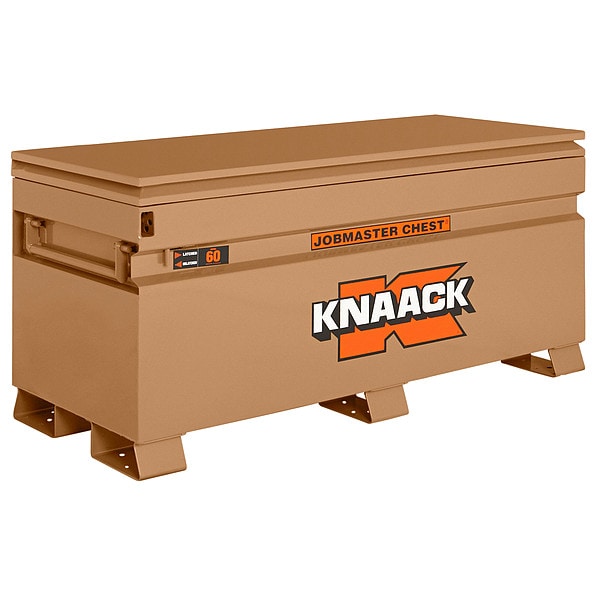 Knaack Model 60 JOBMASTER Jobsite Chest, Tan, 60" W x 24" D x 28-1/2" H - 60