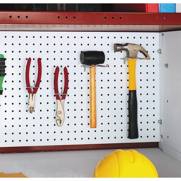 Crescent Jobox Jobsite Field Office, Heavy-Duty, Steel, Lockable Desktop, Hanging Pegs, 63" W x 42" D x 80" H - 1-674990
