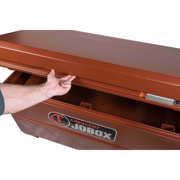 Crescent Jobox Heavy-Duty Chest, Brown, 48 in W x 24 in D x 30-3/4 in H - 2-654990