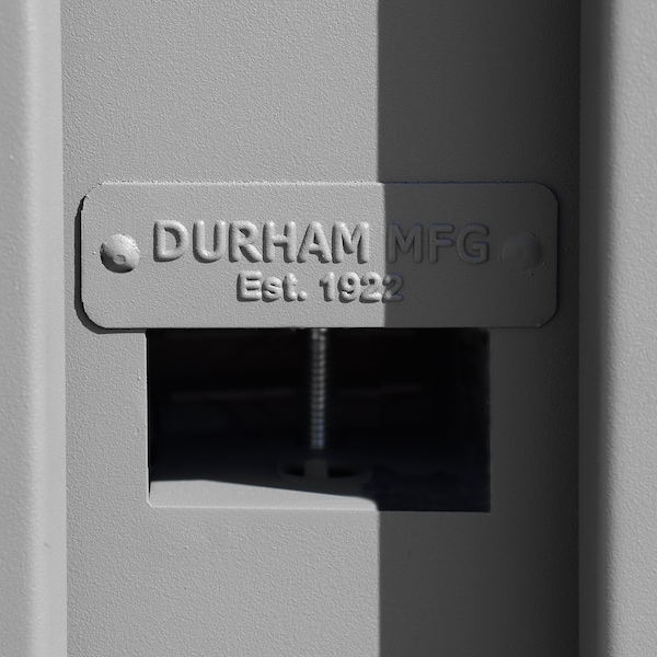 Durham Mfg Jobsite Storage Cabinet, Gray, 47.5 cu ft, 60" W x 27" D x 60-3/4" H - JSC-246061-94T-D719