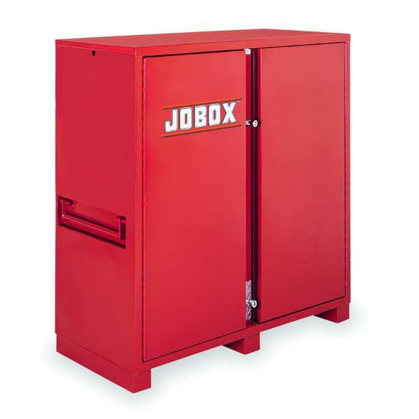 Crescent Jobox Jobsite Cabinet, Brown, 60 in W x 24-1/4 in D x 60-3/4 in H - 1-697990