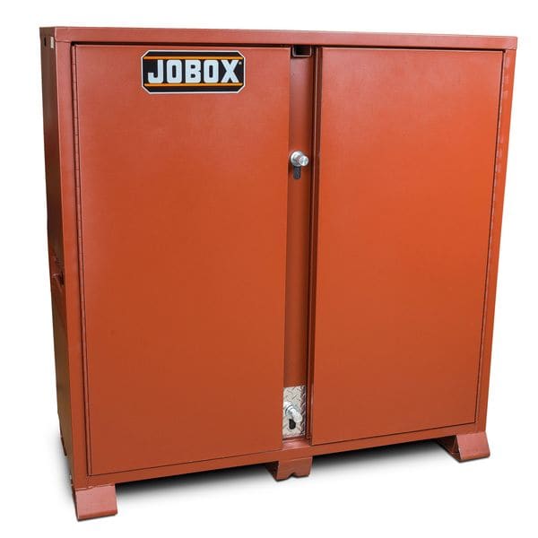 Crescent Jobox Jobsite Cabinet, Brown, 60 in W x 24-1/4 in D x 60-3/4 in H - 1-697990