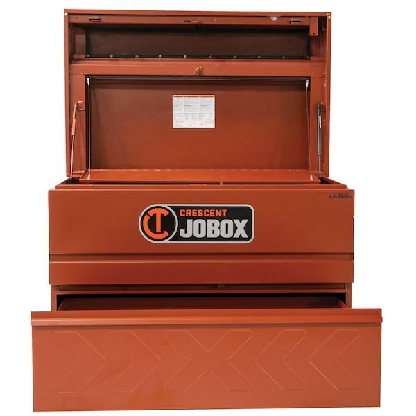 Crescent Jobox Heavy-Duty Chest, Brown, 48 in W x 30 in D x 36-3/4 in H - 2-656990