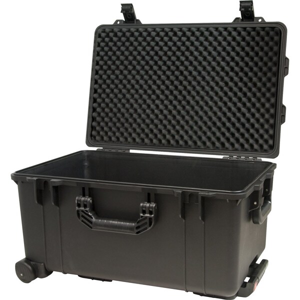 Dynamic Mobile Tool Case, Impact-Resistant Polypropylene, Black, 24-1/2 in W x 16-1/2 in D x 13-1/4 in H - D105202
