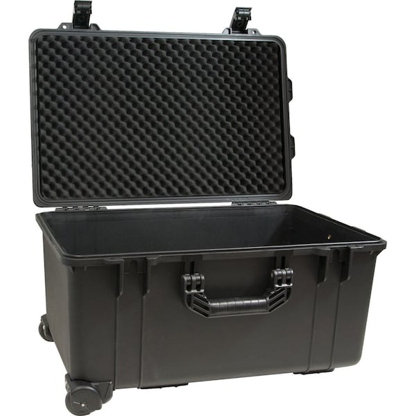 Dynamic Mobile Tool Case, Impact-Resistant Polypropylene, Black, 24-1/2 in W x 16-1/2 in D x 13-1/4 in H - D105202