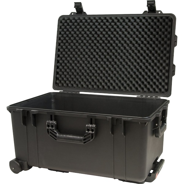 Dynamic Mobile Tool Case, Impact-Resistant Polypropylene, Black, 24-1/2 in W x 16-1/2 in D x 13-1/4 in H - D105202
