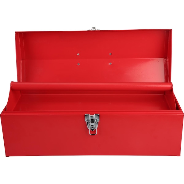 Steel Grip Steel Grip Tool Box, Steel, Red, 19 in W - 2006964