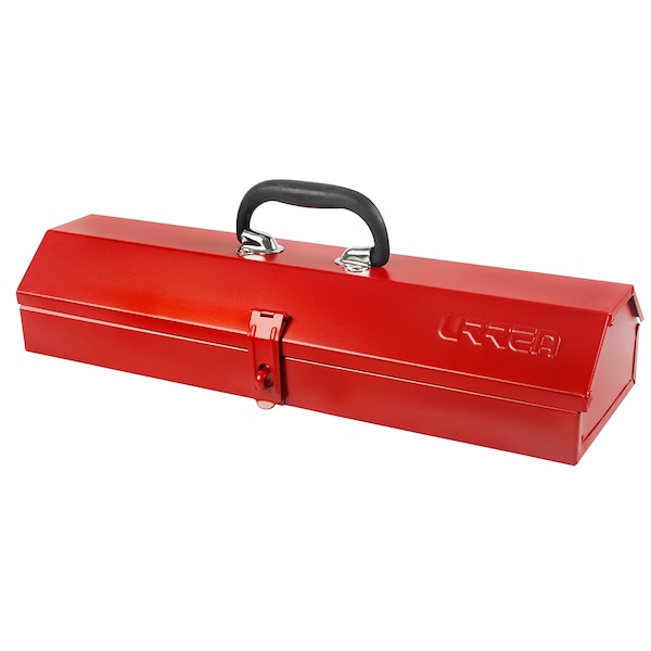 Urrea Tool Box, Steel, Red, 19 in W x 6 in D - 5496