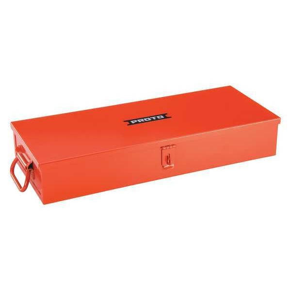 Proto Socket Set Box, Steel, Red, 20 in W x 15-1/4 in D x 5-1/2 in H - J5695R