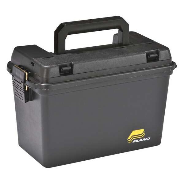 Plano Tool Box, Plastic, Black, 15 in W x 8 in D x 10 in H - 161298