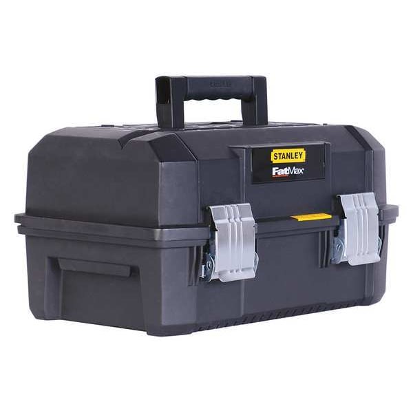 Stanley FATMAX Tool Box, Structural Foam, Black/Yellow, 18 in W x 9-1/2 in H - FMST18001