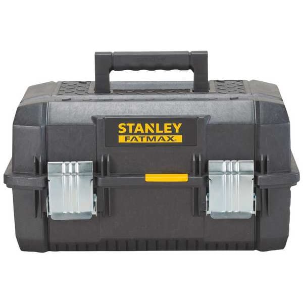 Stanley FATMAX Tool Box, Structural Foam, Black/Yellow, 18 in W x 9-1/2 in H - FMST18001