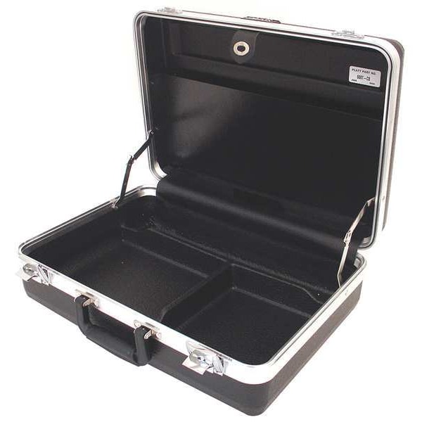 Platt Tool Case, Plastic, Black, 18 in W x 13 in D x 6 in H - 600T-CB