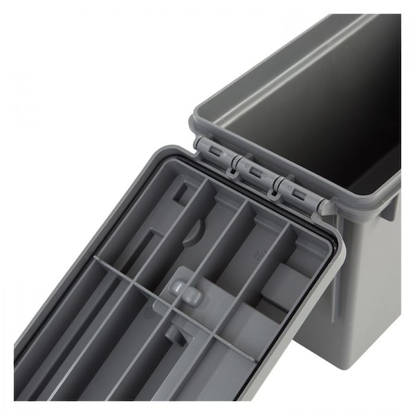 Sheffield Field Box, Blend, Gray, 11-1/2 in W x 5 in D x 7-1/4 in H - 12628
