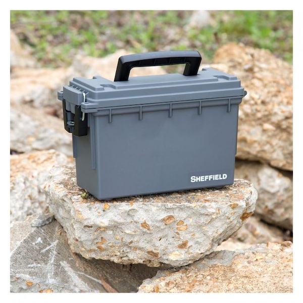 Sheffield Field Box, Blend, Gray, 11-1/2 in W x 5 in D x 7-1/4 in H - 12628
