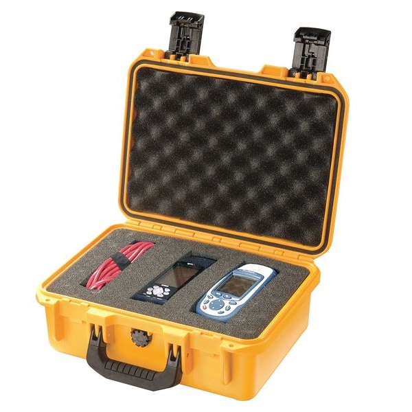 Pelican Yellow Protective Case, 14.2"L x 11.4"W x 6-1/2"D - IM2100