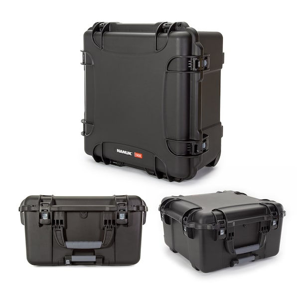 Nanuk Cases Case, Black, 968S-000BK-0A0 - 968S-000BK-0A0