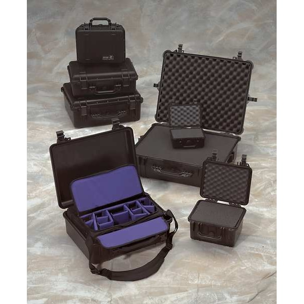Pelican Desert Tan Protective Case, 10.62"L x 9.68"W x 4.87"D - 1200