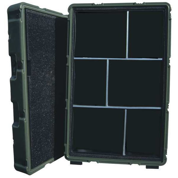 Pelican Olive Drab Green Protective Case, 42.87"L x 27.31"W x 20.19"D - 472-BKSH-100