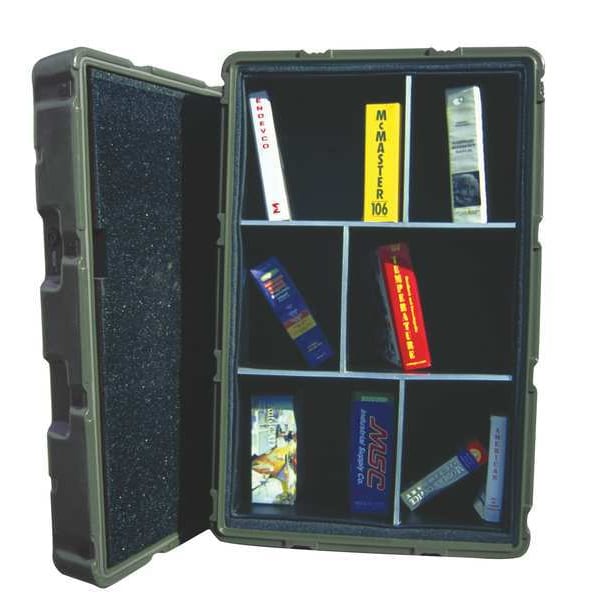 Pelican Olive Drab Green Protective Case, 42.87"L x 27.31"W x 20.19"D - 472-BKSH-100