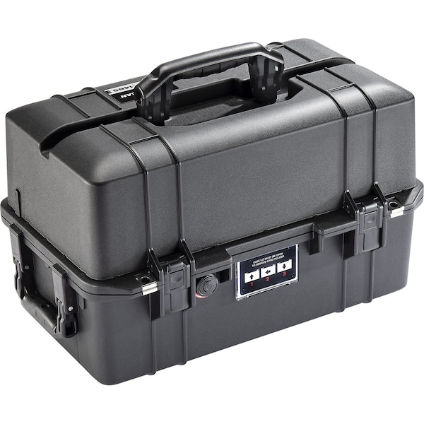 Pelican Air Case, 20.83 x 12.62 x 12.75 in, Black - 1465AIR