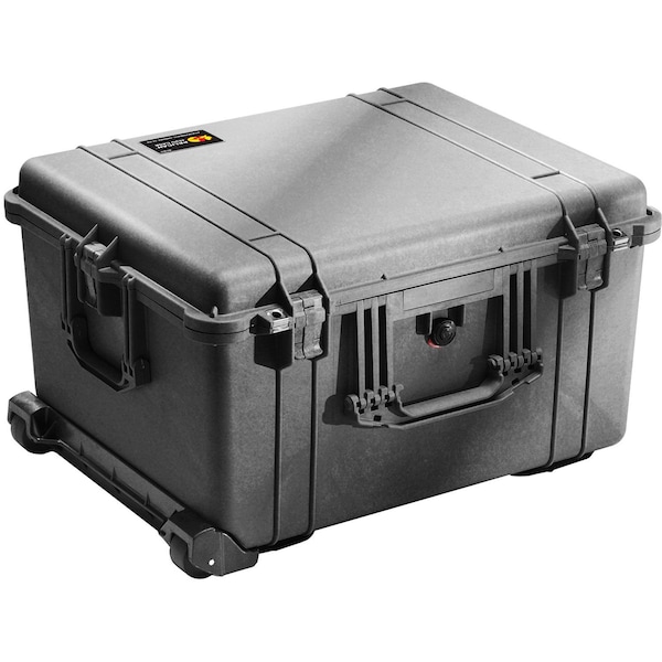 Pelican 1620 Watertight Wheeled Large Case With Foam 24-3/4 x 19-9/16 x 13-7/8, Black - 1620-020-110