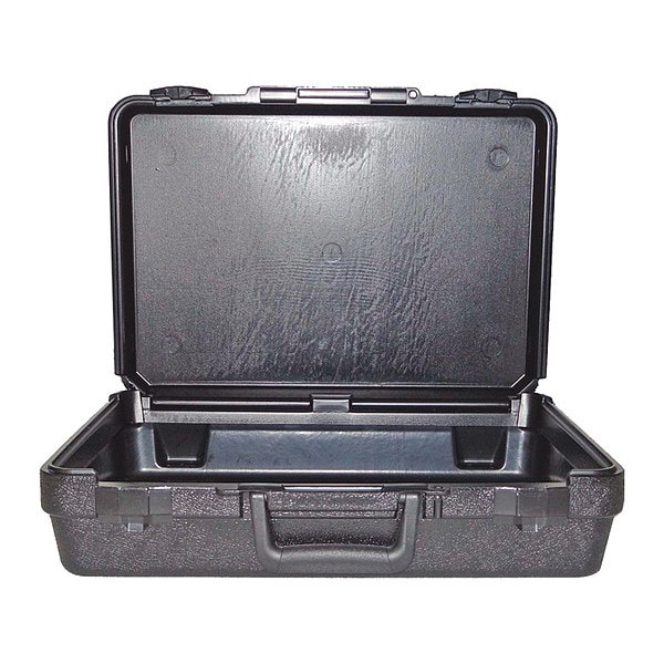 Platt Black Blow-Molded Case, 17"L x 12"W x 4.38"D - 608