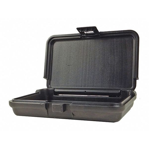 Platt Black Blow-Molded Case, 7"L x 1-1/2"W x 4.38"D - 109